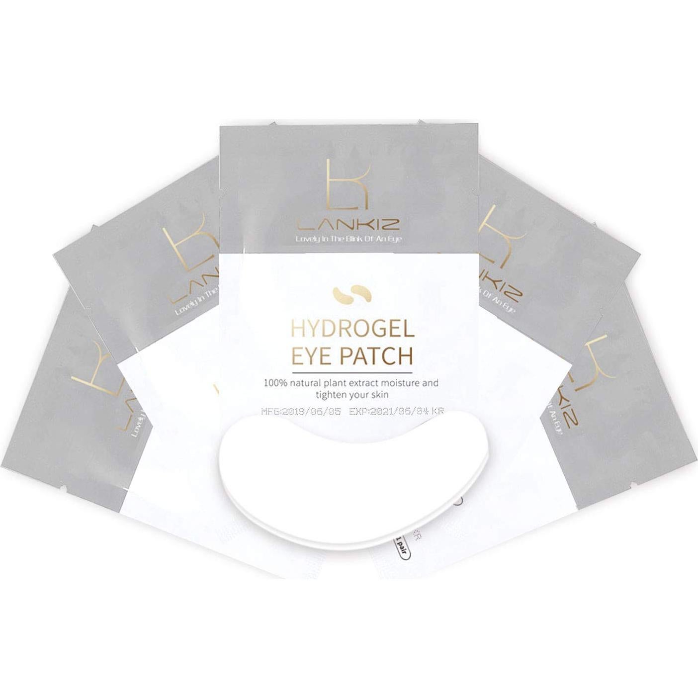 Almohadillas de Gel LANKIZ 100 Pares Hidratantes para Ojos