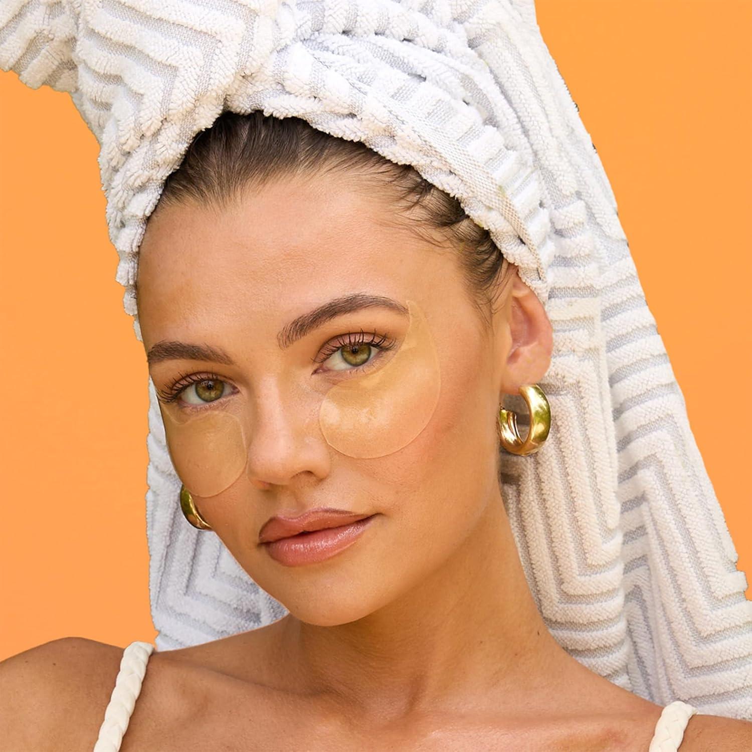 Parches Hidrogel para Ojos Derma E con Vitamina C - 30 Pares