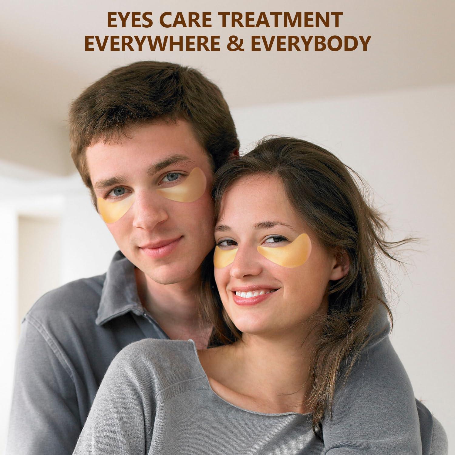 60 Parches de Ojos Hidratantes Yargkos 24K - Anti-Ojeras