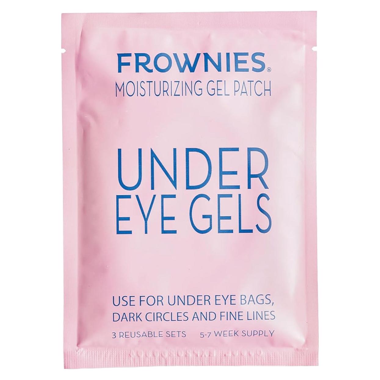 Parche de Gel Frownies para Ojos - Reutilizable, 3 Piezas