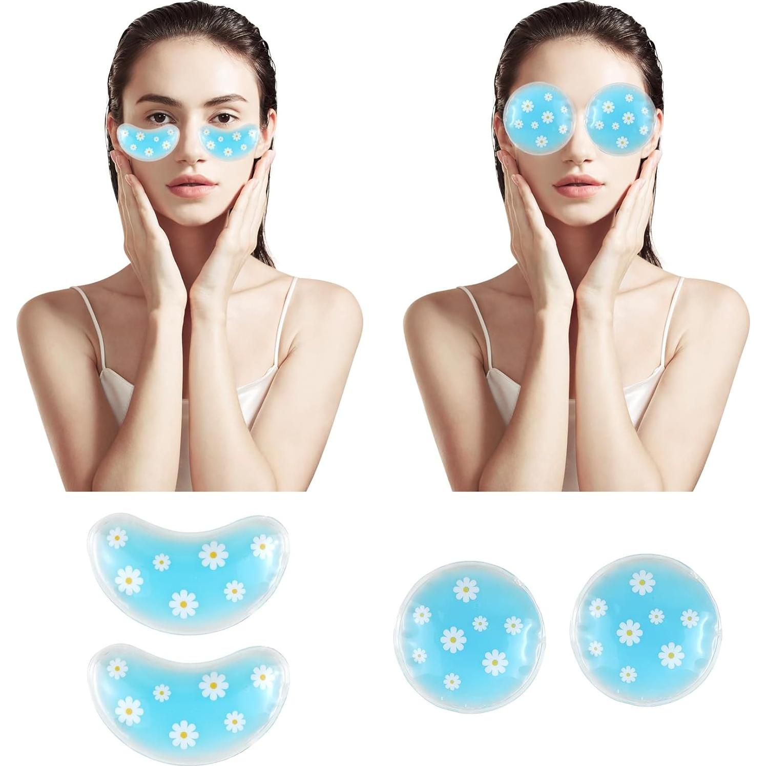 Paquete de Hielo Gel Reutilizable Pallesen para Ojos 2 Piezas