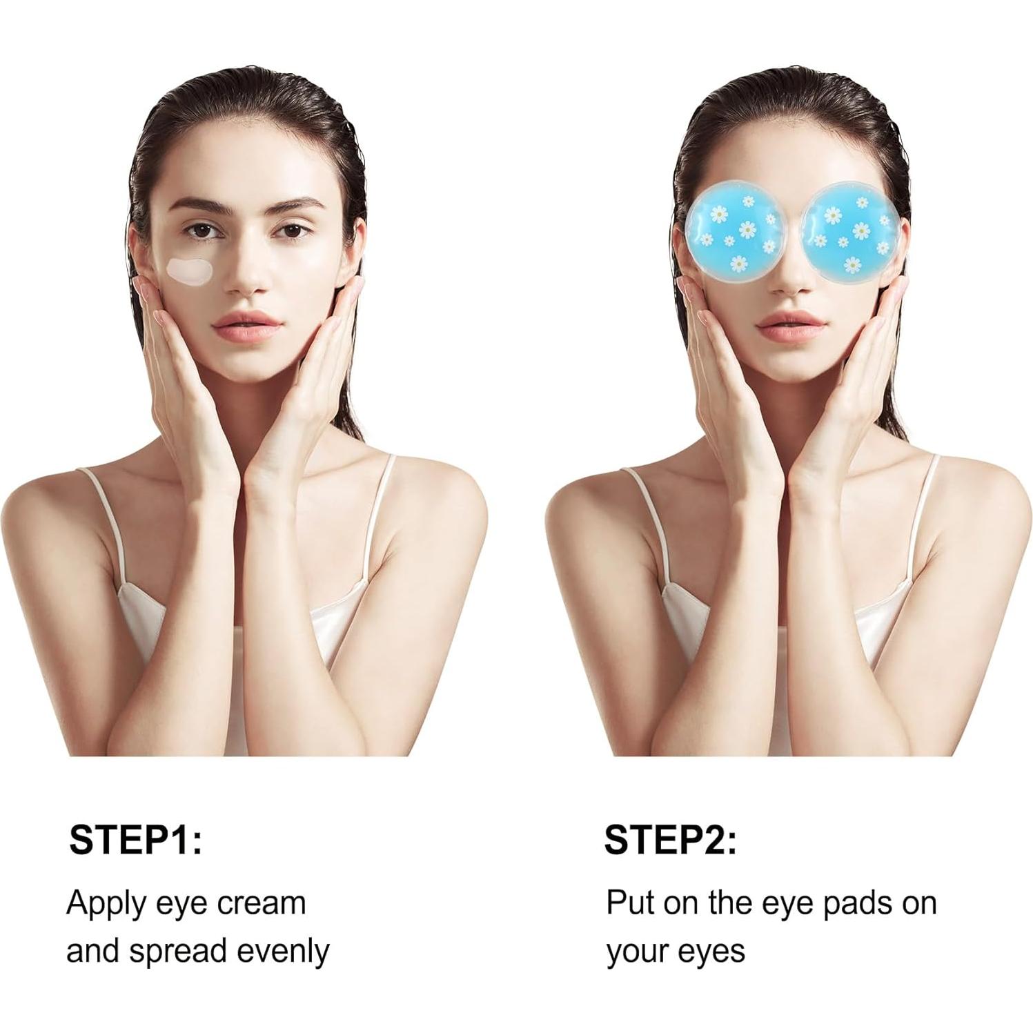 Paquete de Hielo Gel Reutilizable Pallesen para Ojos 2 Piezas