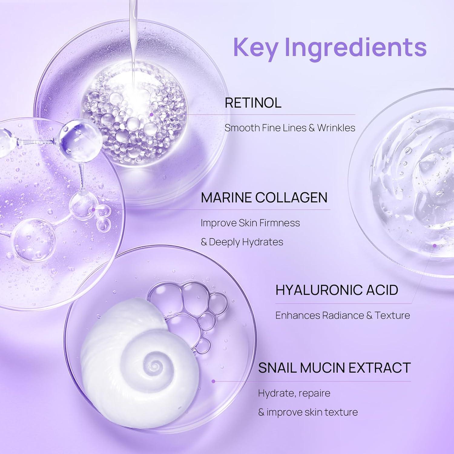 Mascarillas para Ojos Bleuvél - 14 Pares Mucina de Caracol