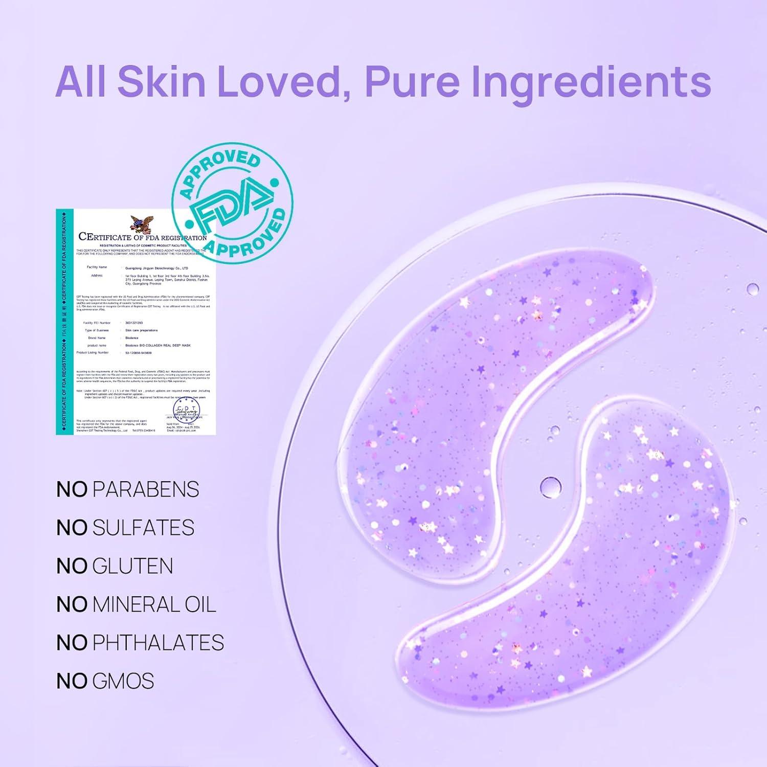 Mascarillas para Ojos Bleuvél - 14 Pares Mucina de Caracol