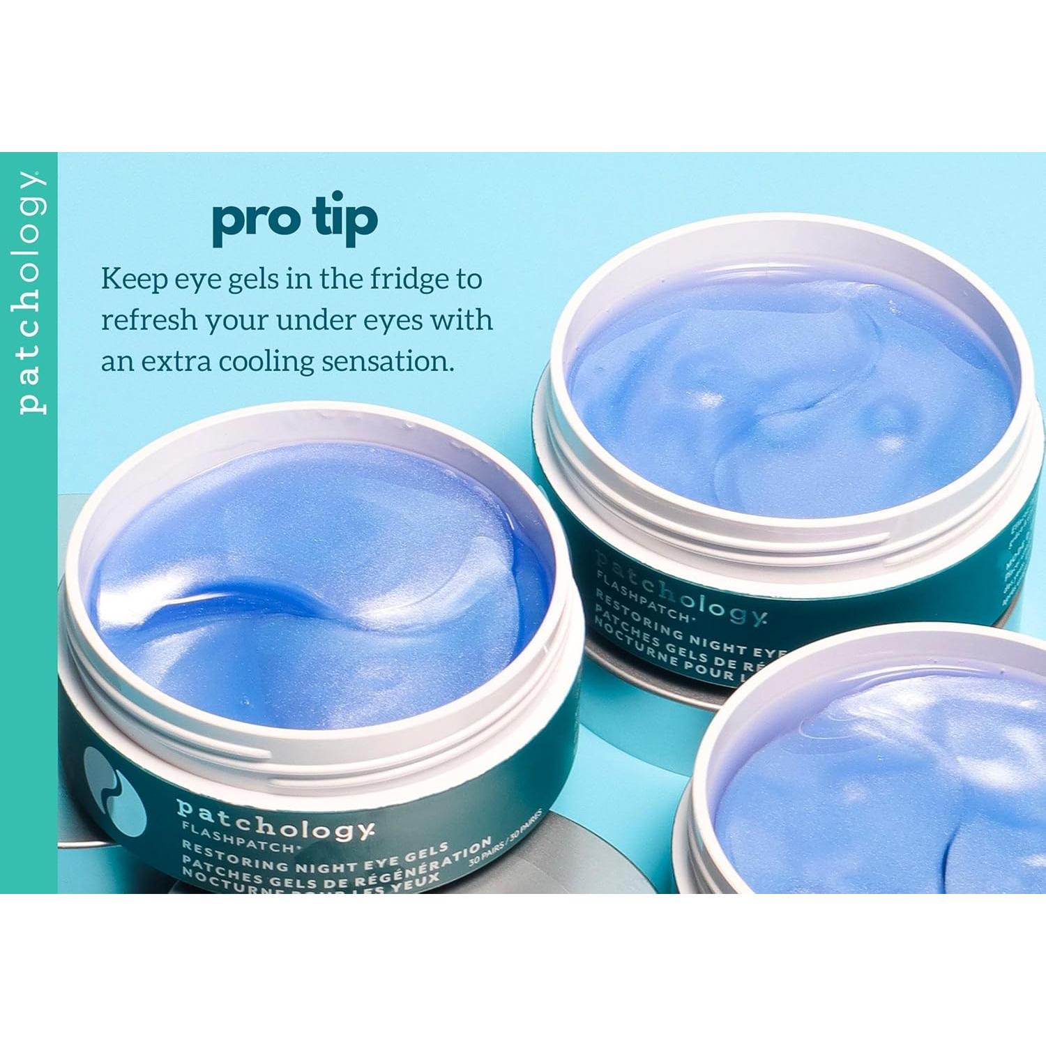 Parches de Gel Restauradores para Ojos Patchology - 30 Pares