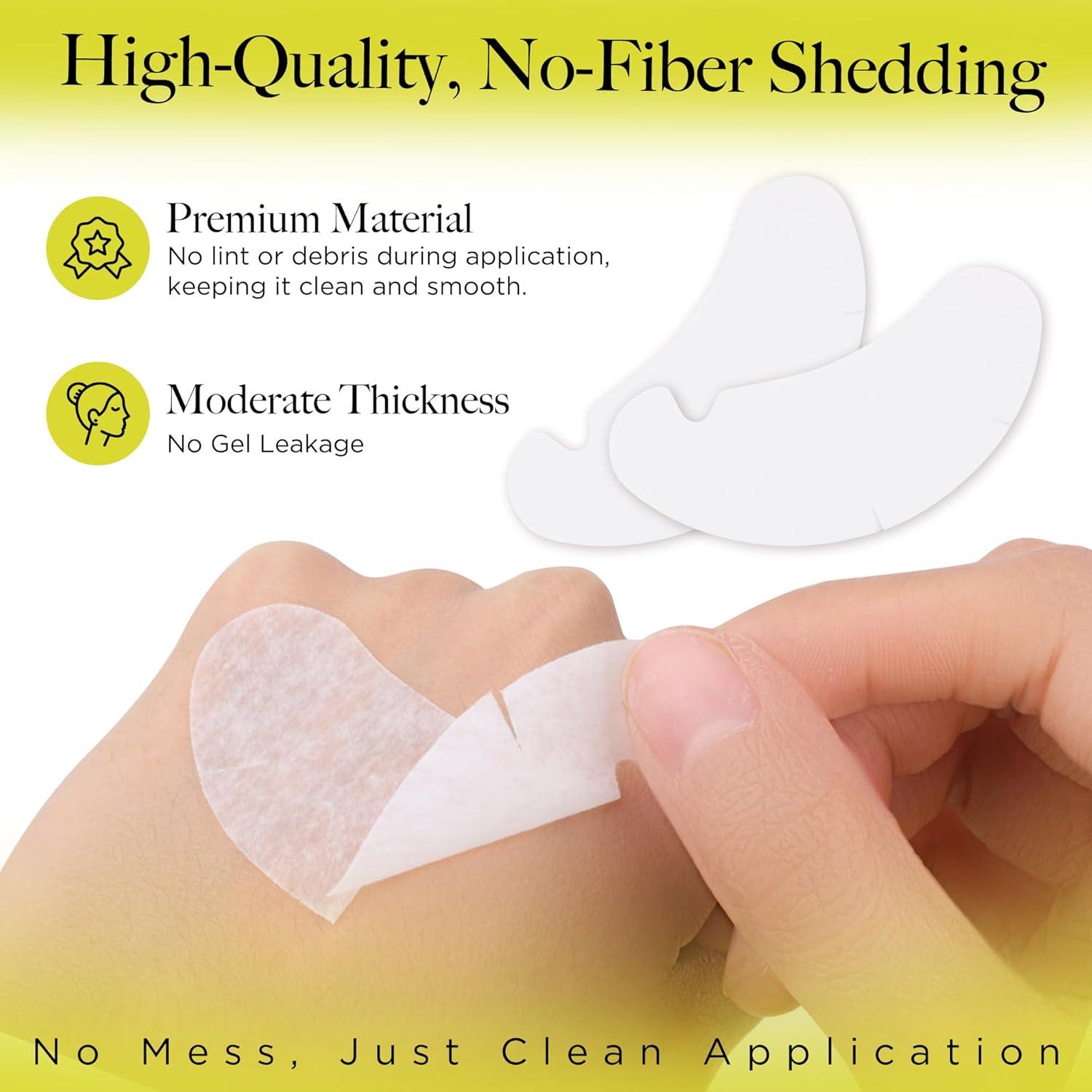 Almohadillas para Ojos LASHVIEW 100 Pares Hidrogel Aloe Vera