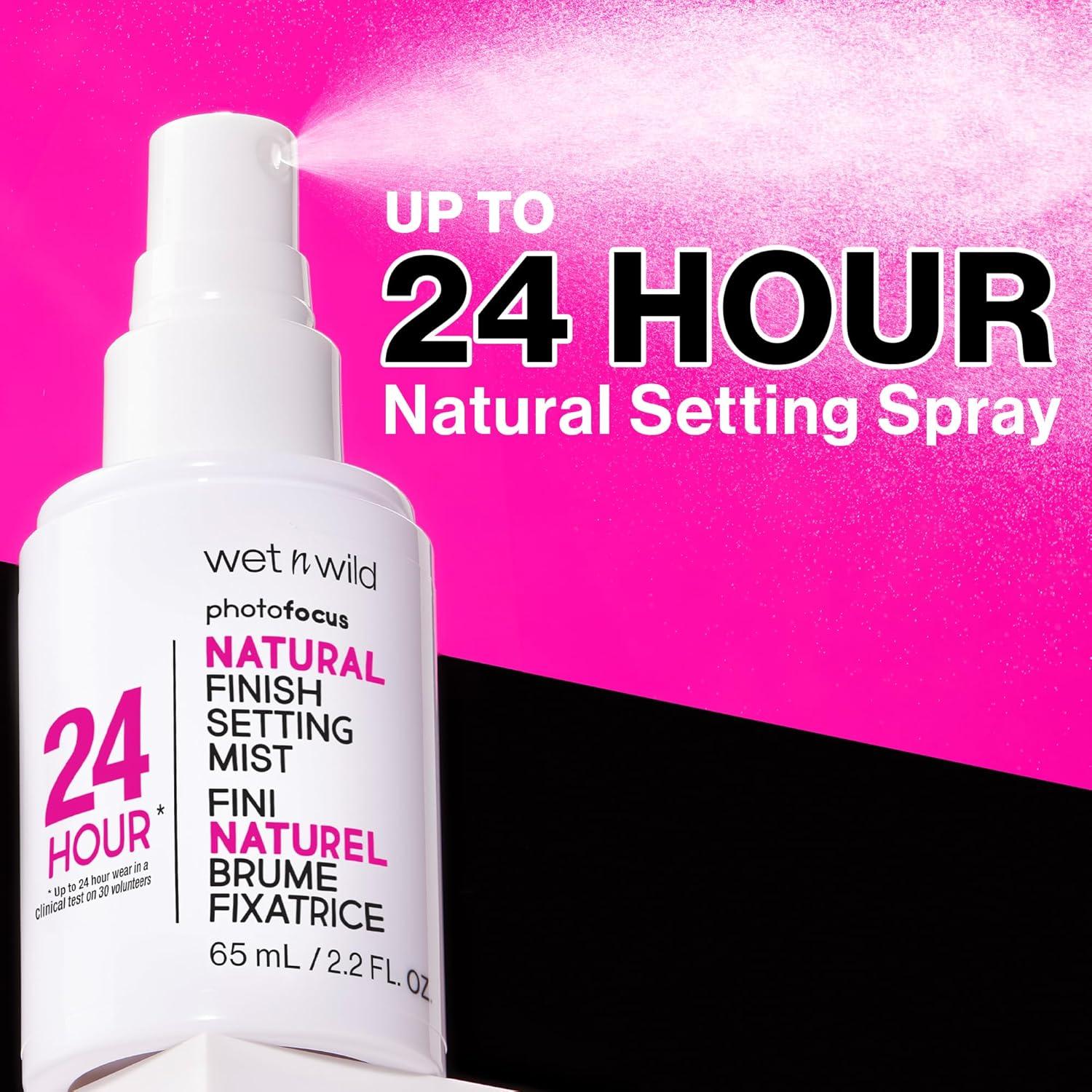 Mist Fijador de Maquillaje Wet n Wild 110g - Acabado Mate y Natural