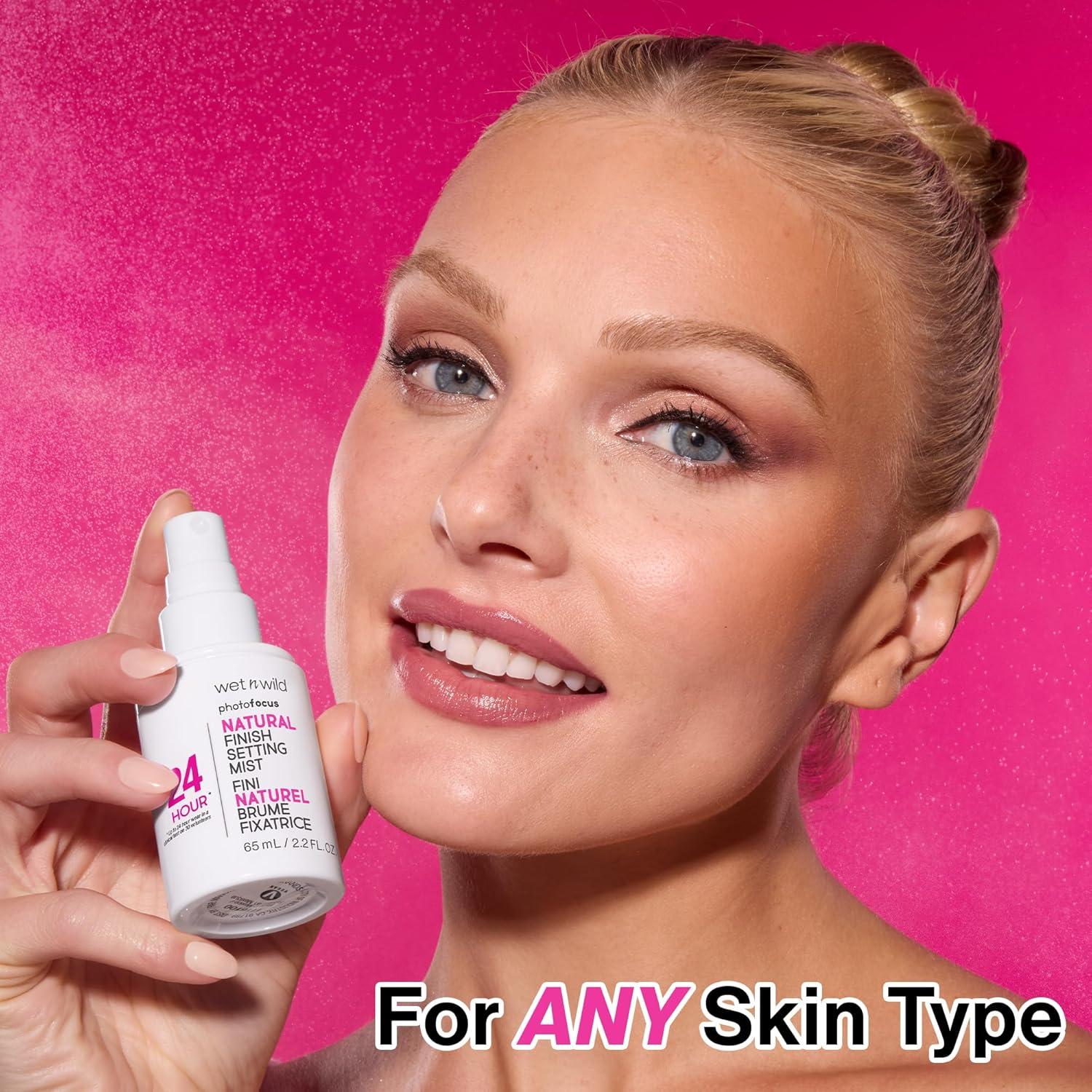 Mist Fijador de Maquillaje Wet n Wild 110g - Acabado Mate y Natural