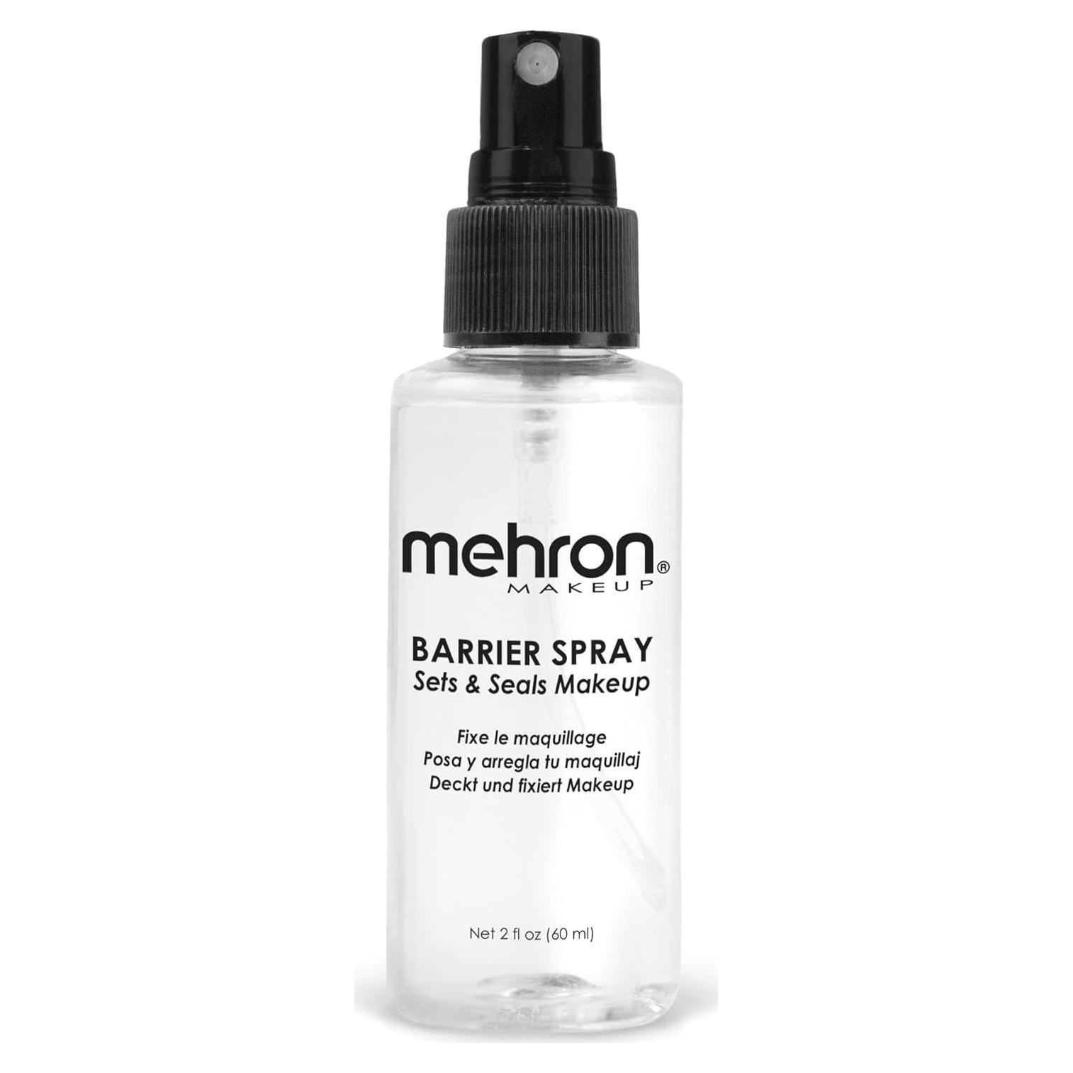 Spray Fijador de Maquillaje Mehron 60 ml - Barrera Profesional