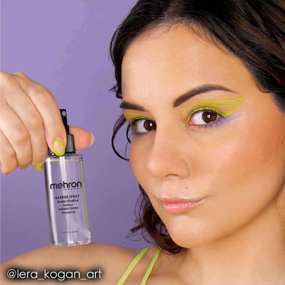 Spray Fijador de Maquillaje Mehron 60 ml - Barrera Profesional