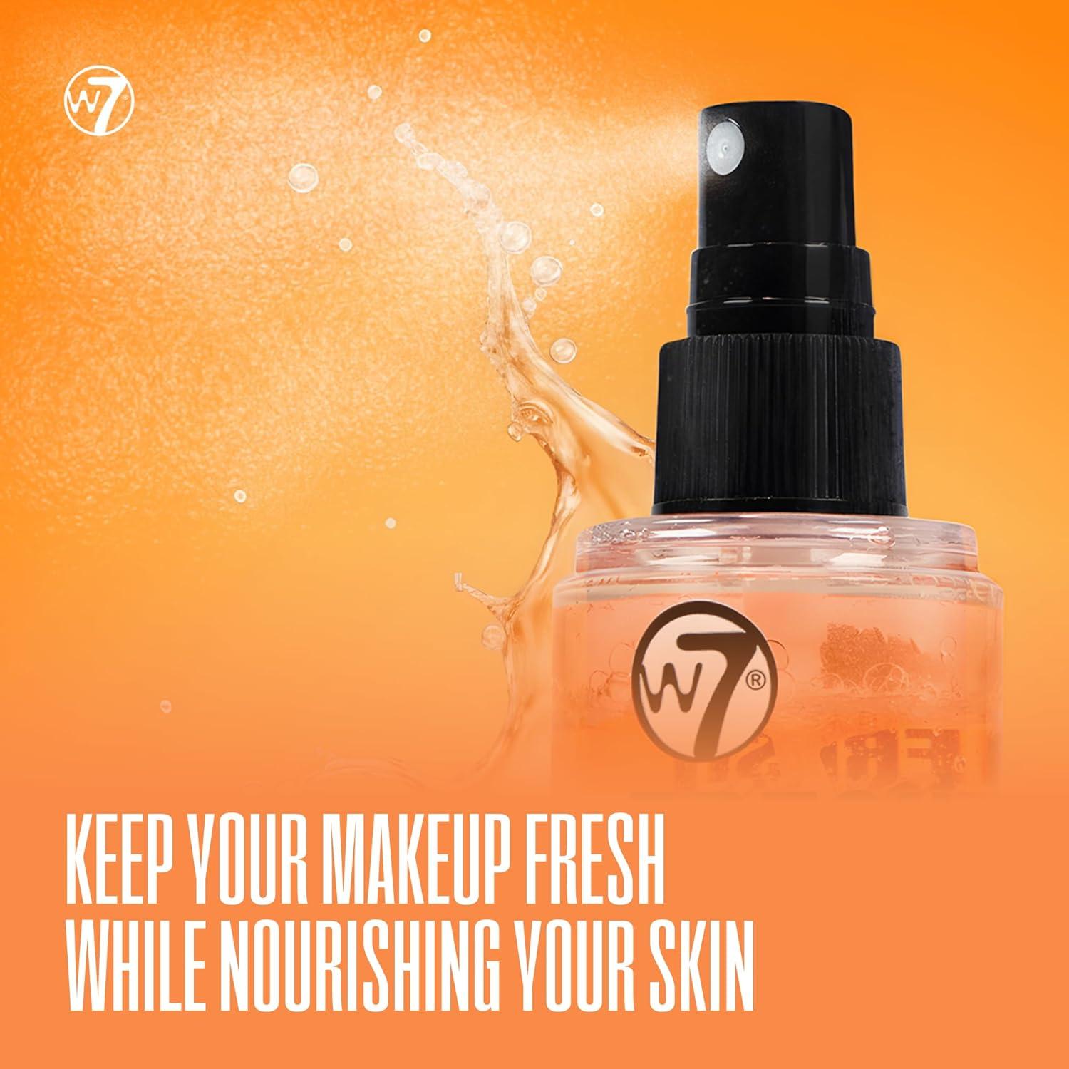 W7 Fresh Grip Spray Fijador Hidratante 100 ml - Ácido Hialurónico