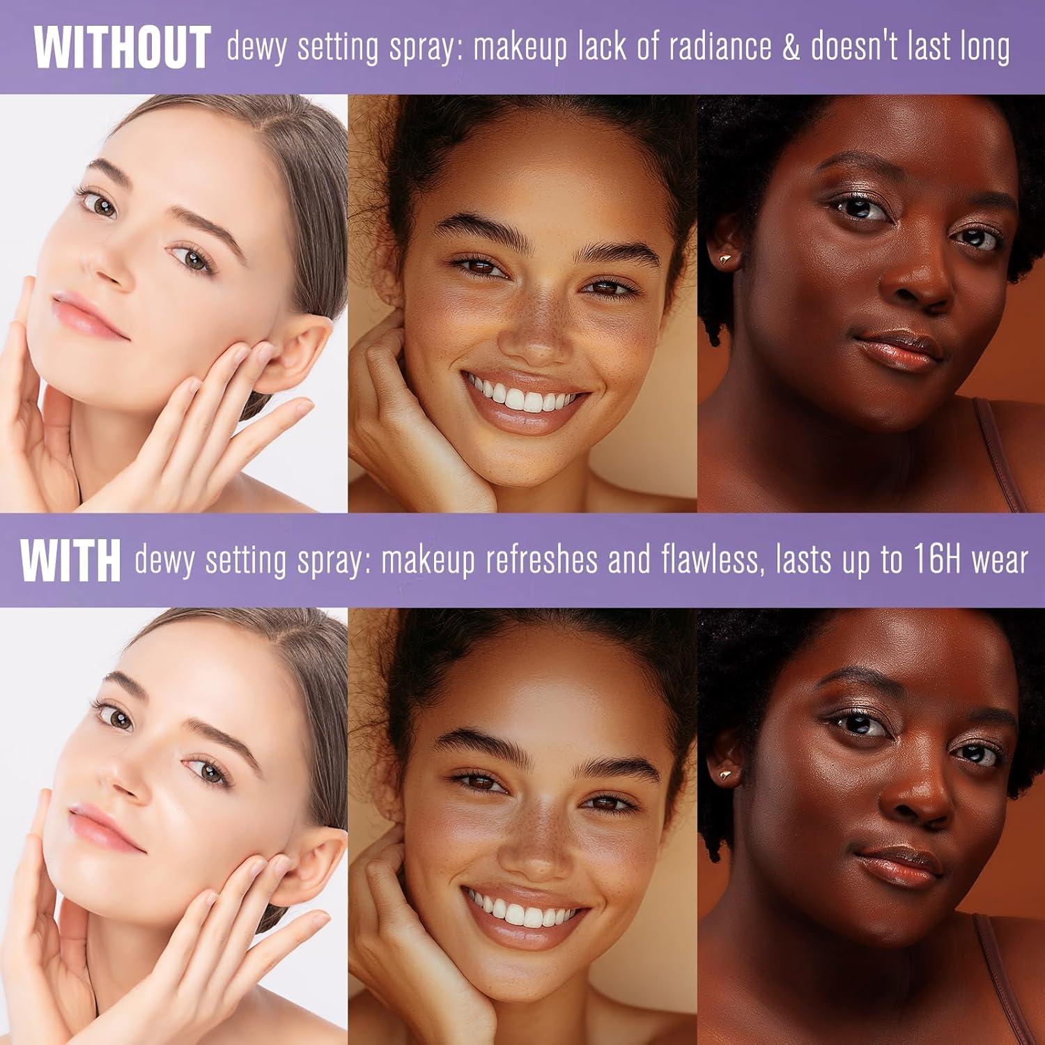 Spray Fijador Hidratante UCANBE 60ml - Acabado Radiante y Ligero