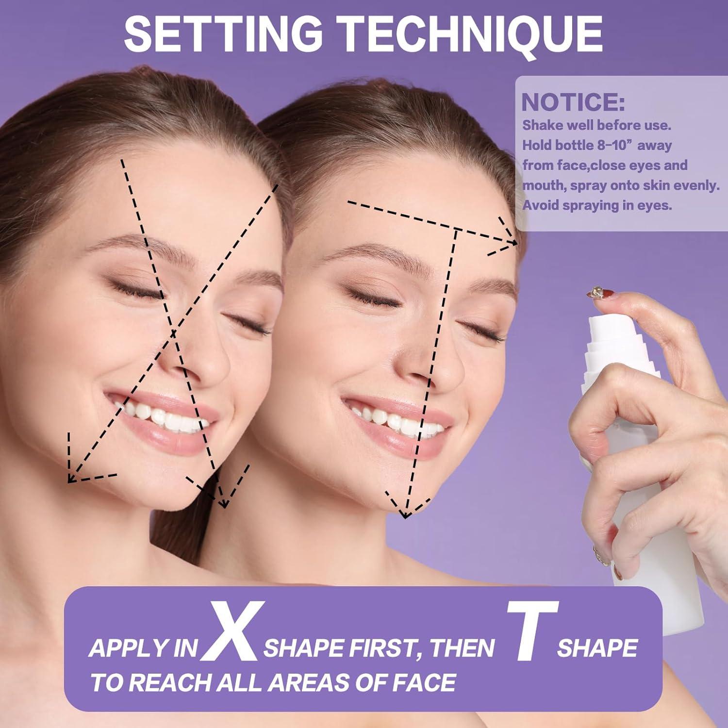 Spray Fijador Hidratante UCANBE 60ml - Acabado Radiante y Ligero