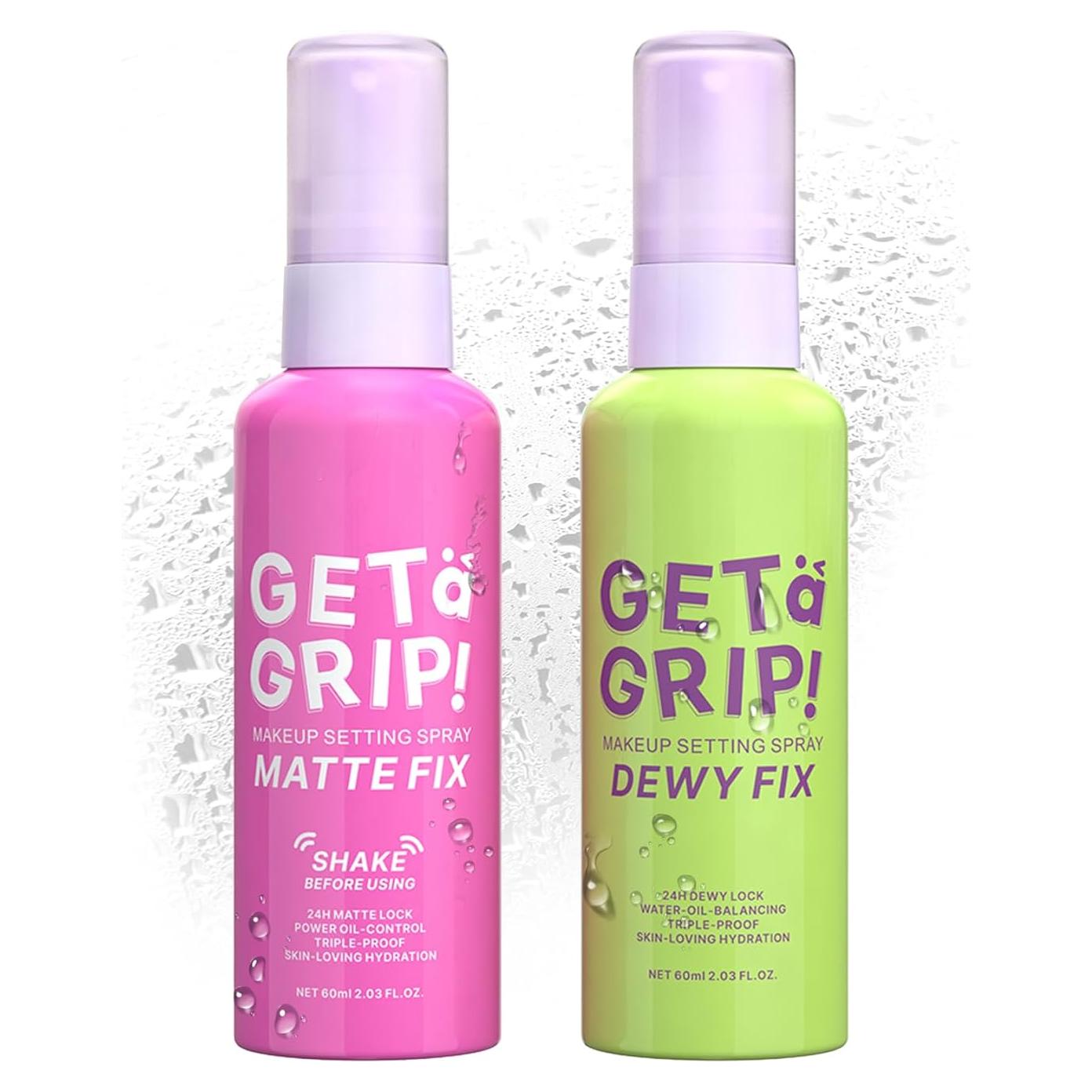 Set 2 Sprays Fijadores de Maquillaje LZYLLS 60 ml