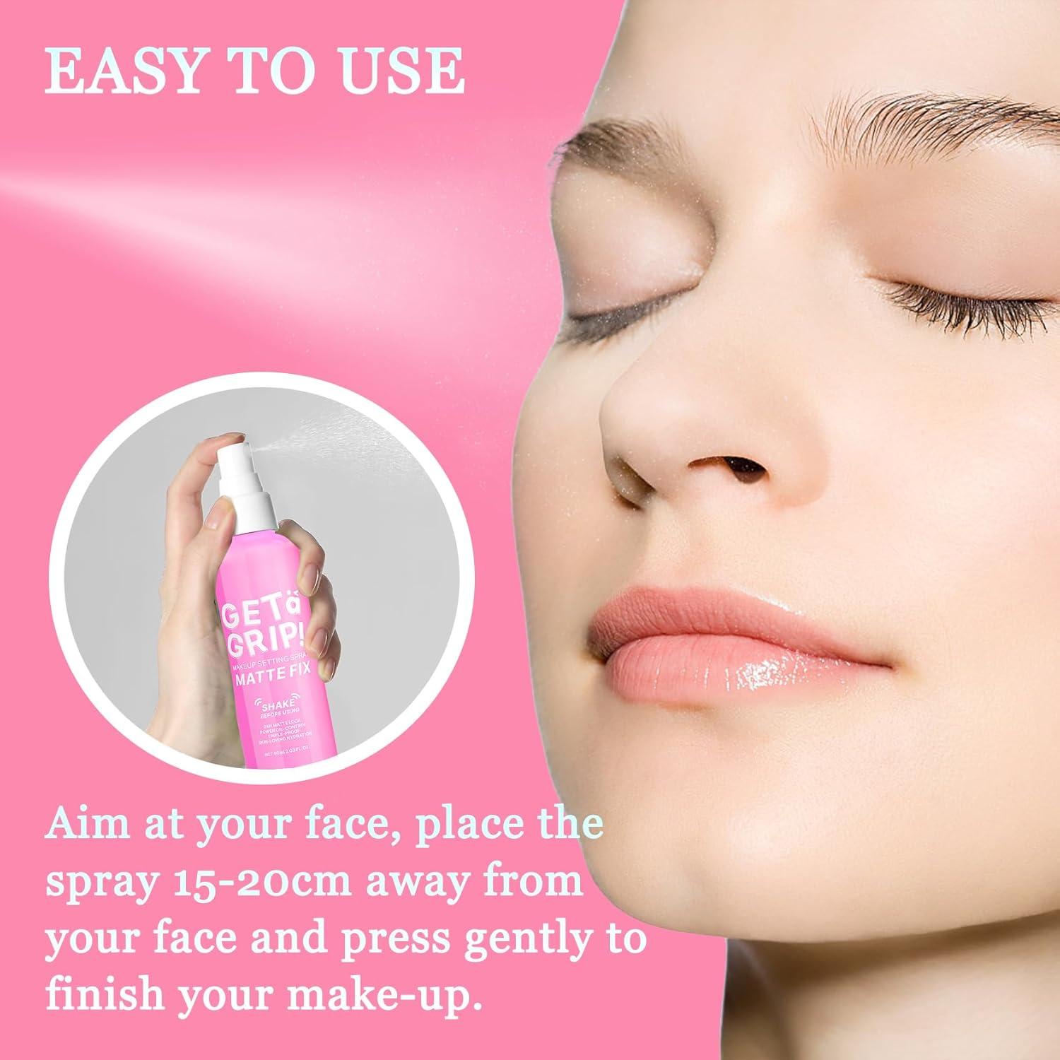 Set 2 Sprays Fijadores de Maquillaje LZYLLS 60 ml