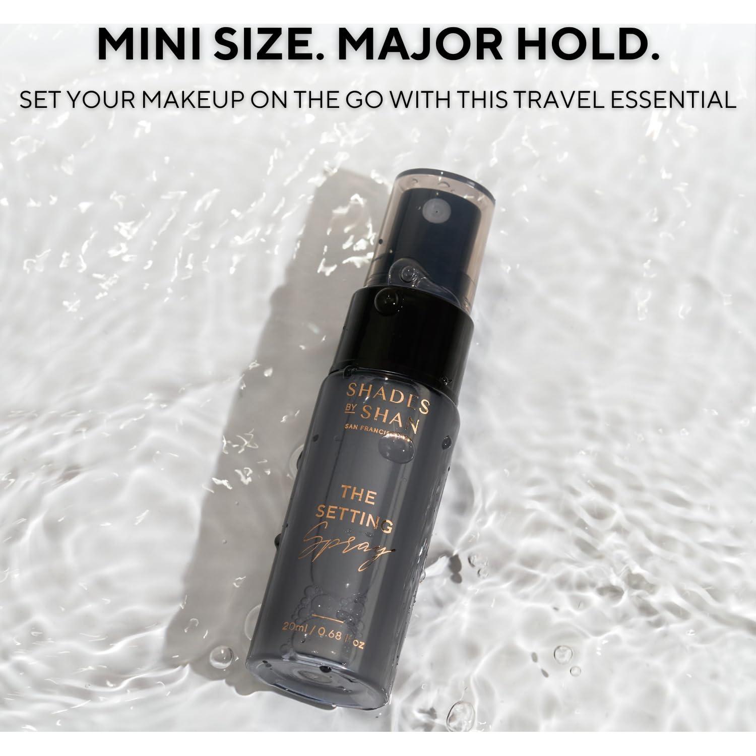 Spray Fijador Mini Shades by Shan 80ml Vegano Sin Alcohol