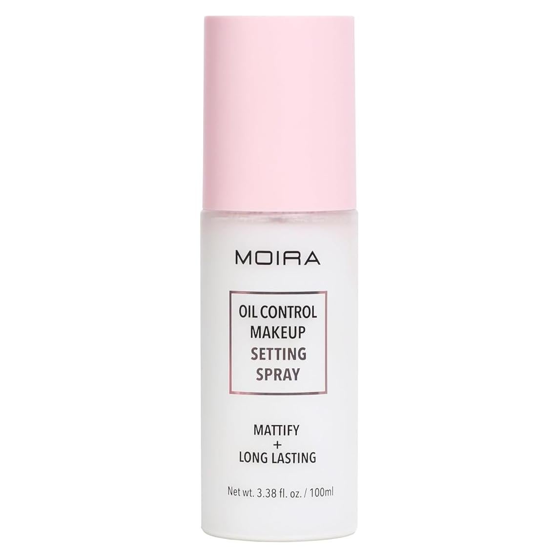 Spray Fijador de Maquillaje MOIRA Control de Aceite 100 ml