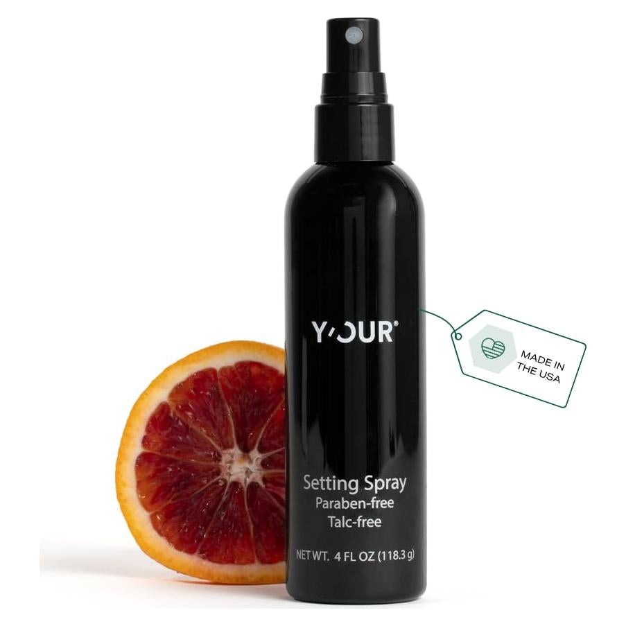 Spray Fijador de Maquillaje Y'OUR 118g - Bruma Hidratante Vegana