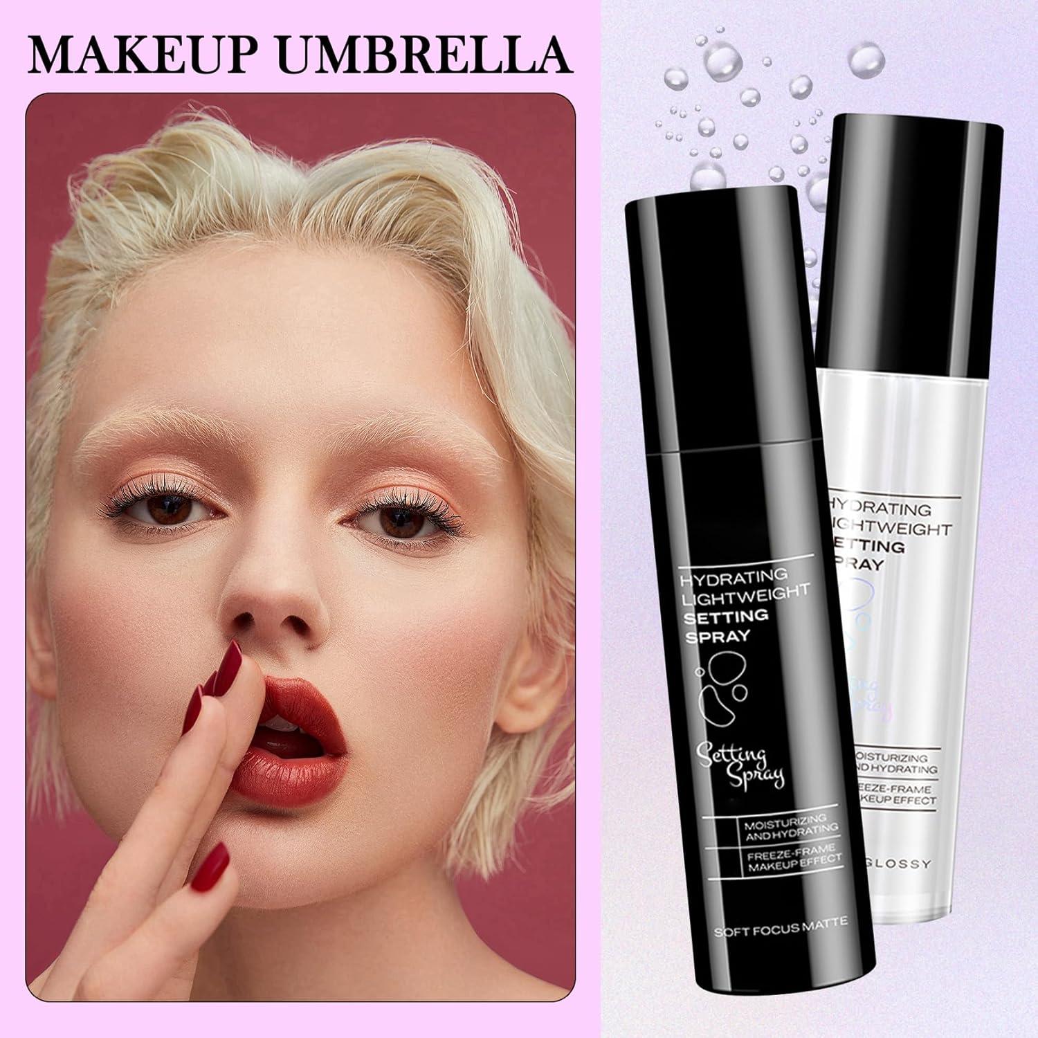 Set 2 Sprays Fijadores de Maquillaje XMXueMei 103.5 ml