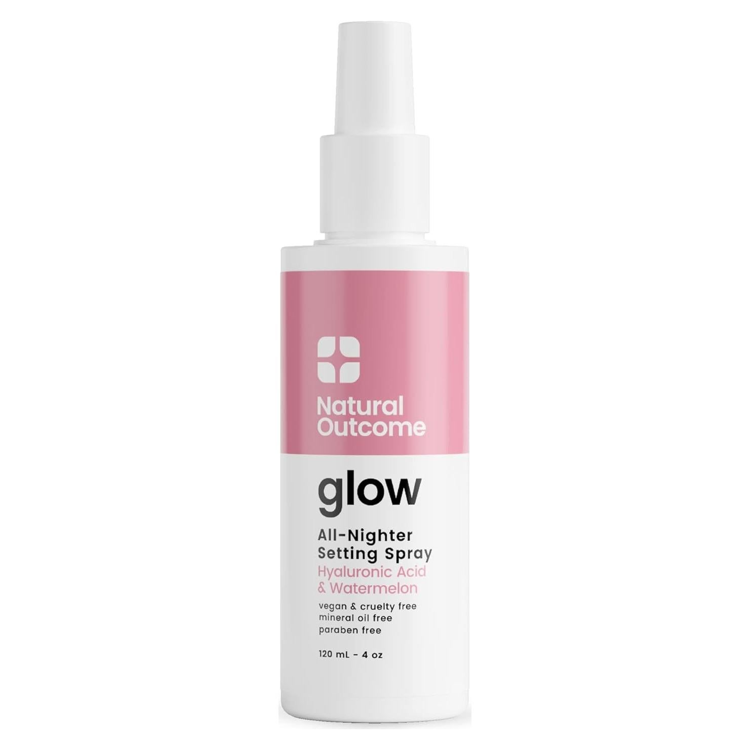 Spray Fijador de Maquillaje Glow Resultado Natural 149.7 g
