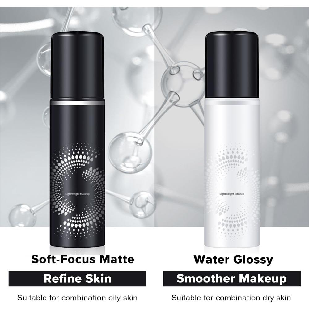 Juego de 2 Sprays Fijadores de Maquillaje JIMYAUQIN - Larga Duración