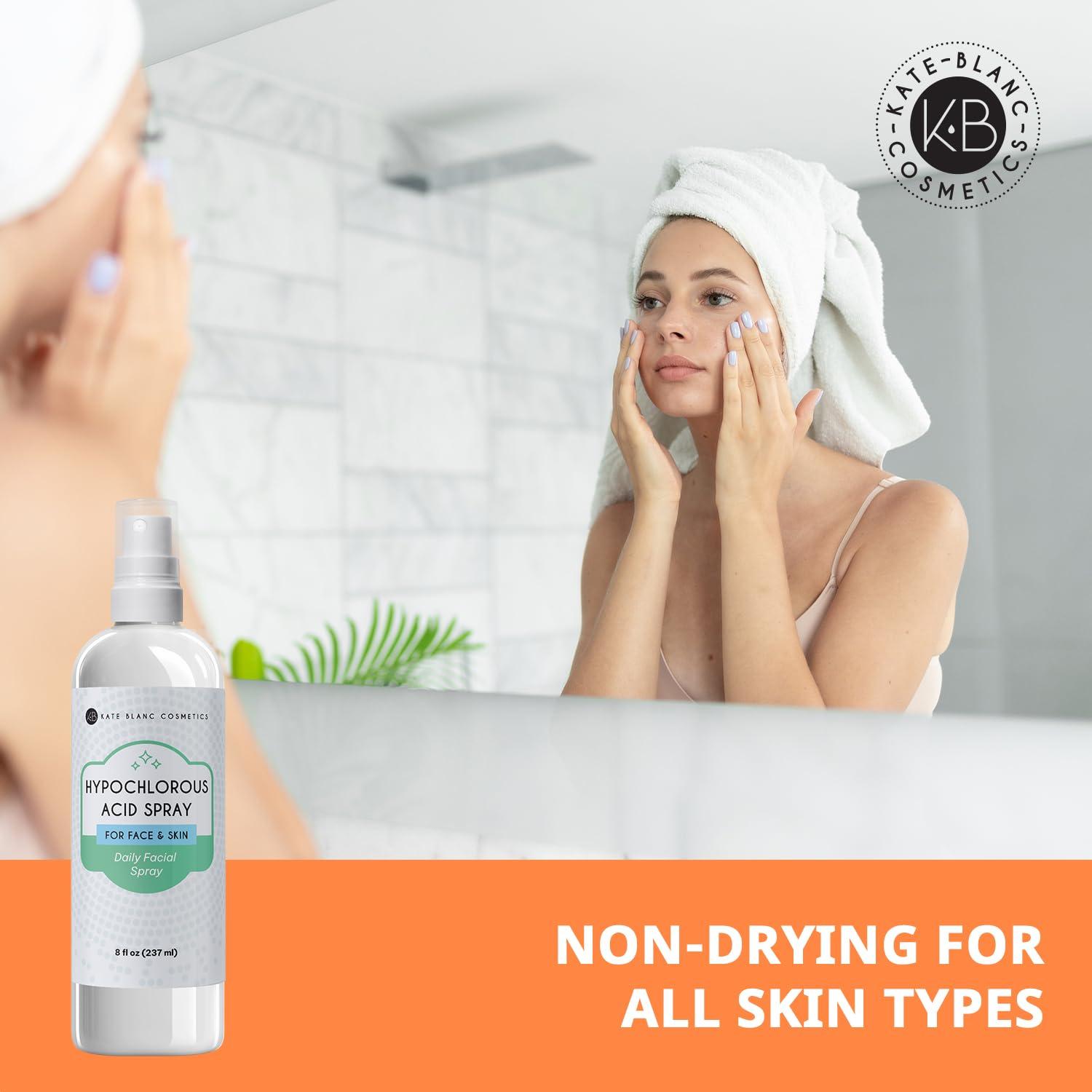 Spray Limpiador Facial Kate Blanc 236.6 ml Ácido Hipocloroso