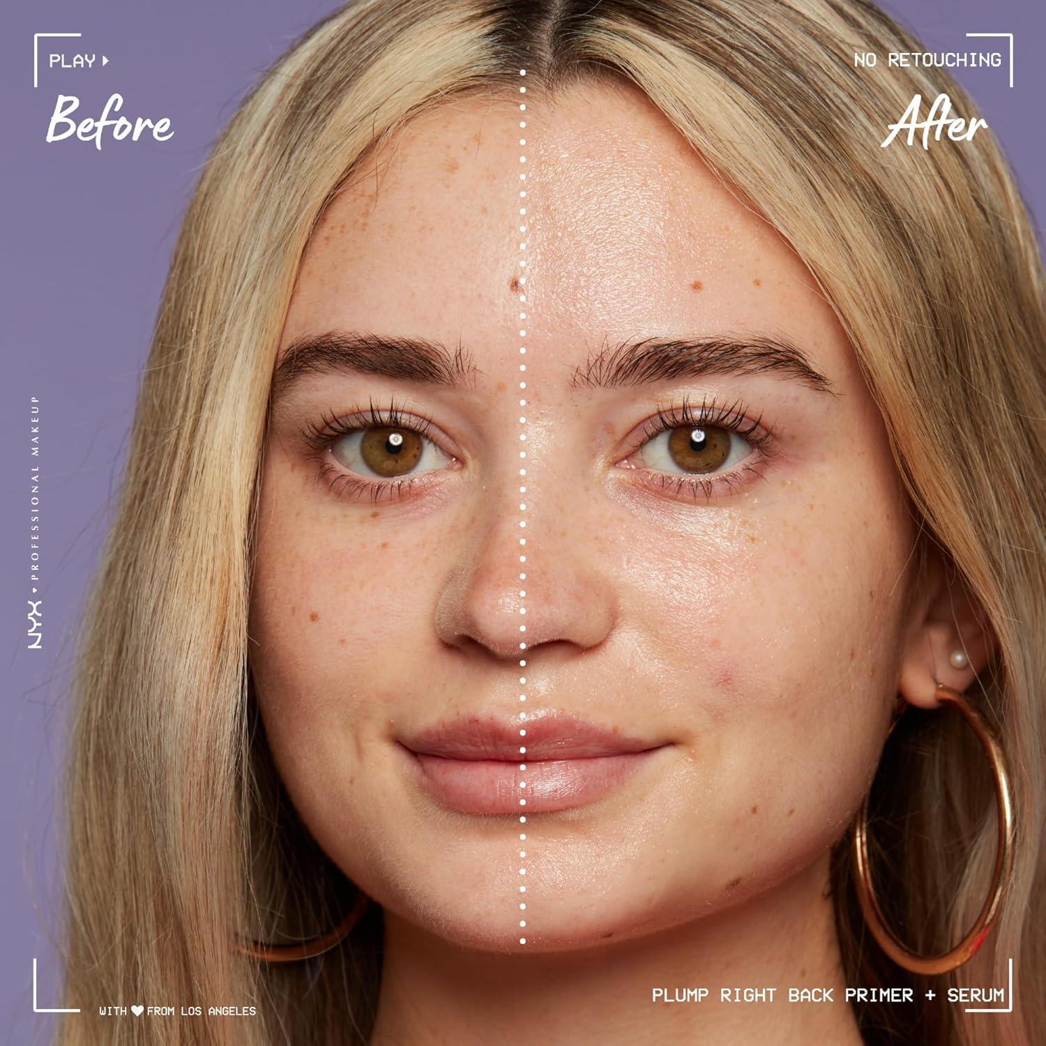 NYX Professional Makeup Suero y Primer Facial 30g - Ácido Hialurónico