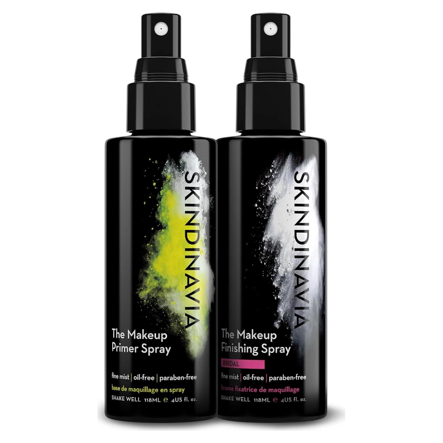 Spray Primer y Acabado de Maquillaje Skindinavia 2x118ml