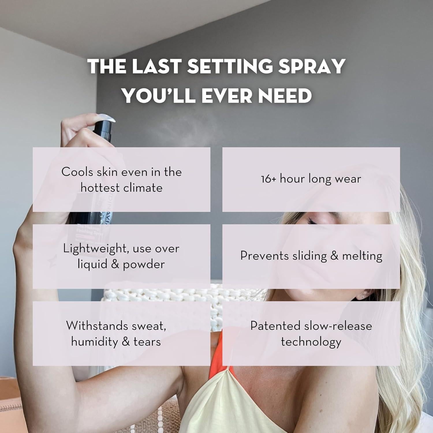 Spray Primer y Acabado de Maquillaje Skindinavia 2x118ml