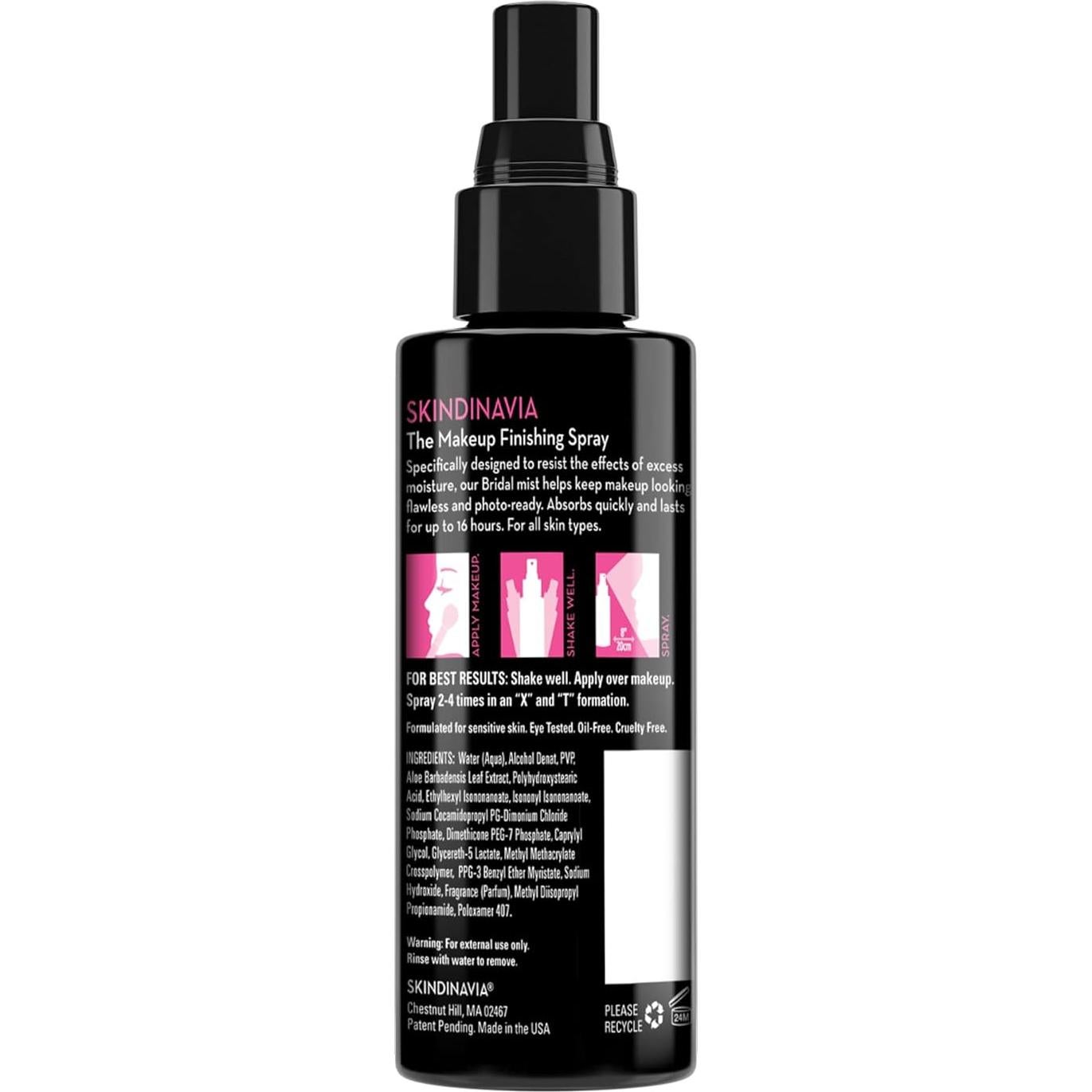 Spray Primer y Acabado de Maquillaje Skindinavia 2x118ml