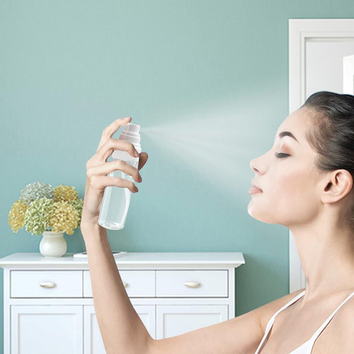 Botellas de Spray de Neblina Fina Hethyo 100ml 4Pcs