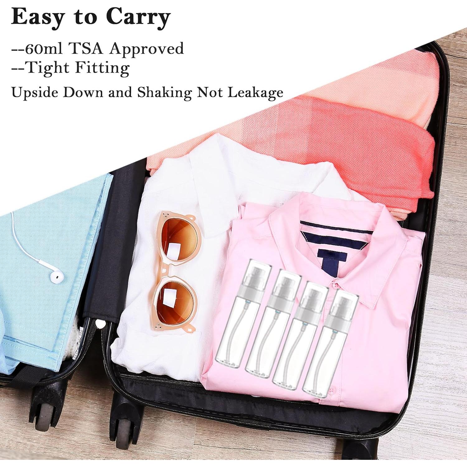 Botellas de Spray de Neblina Fina Hethyo 100ml 4Pcs