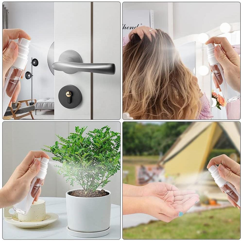 Botellas de Spray de Neblina Fina Hethyo 100ml 4Pcs