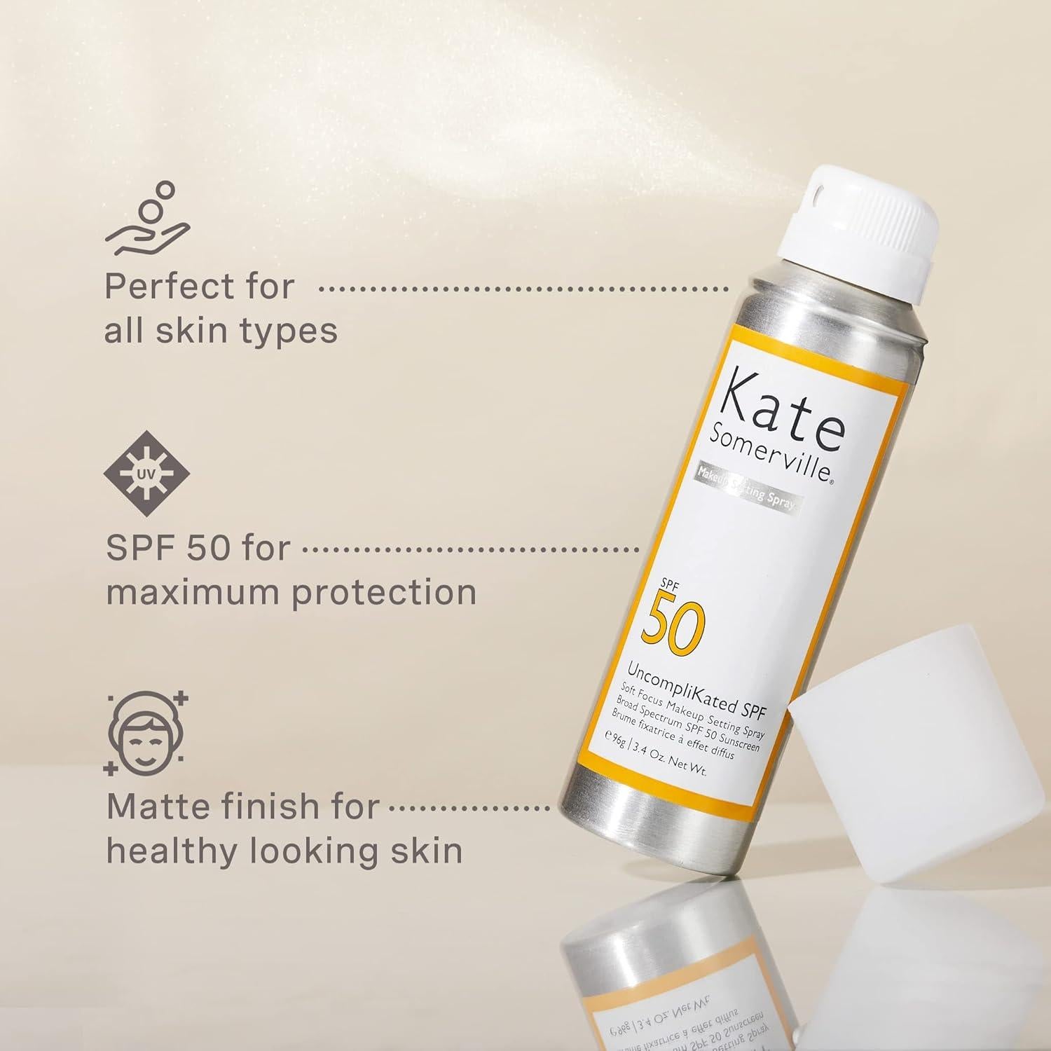 Protector Solar Facial Kate Somerville UncompliKated SPF 50 - 100 ml