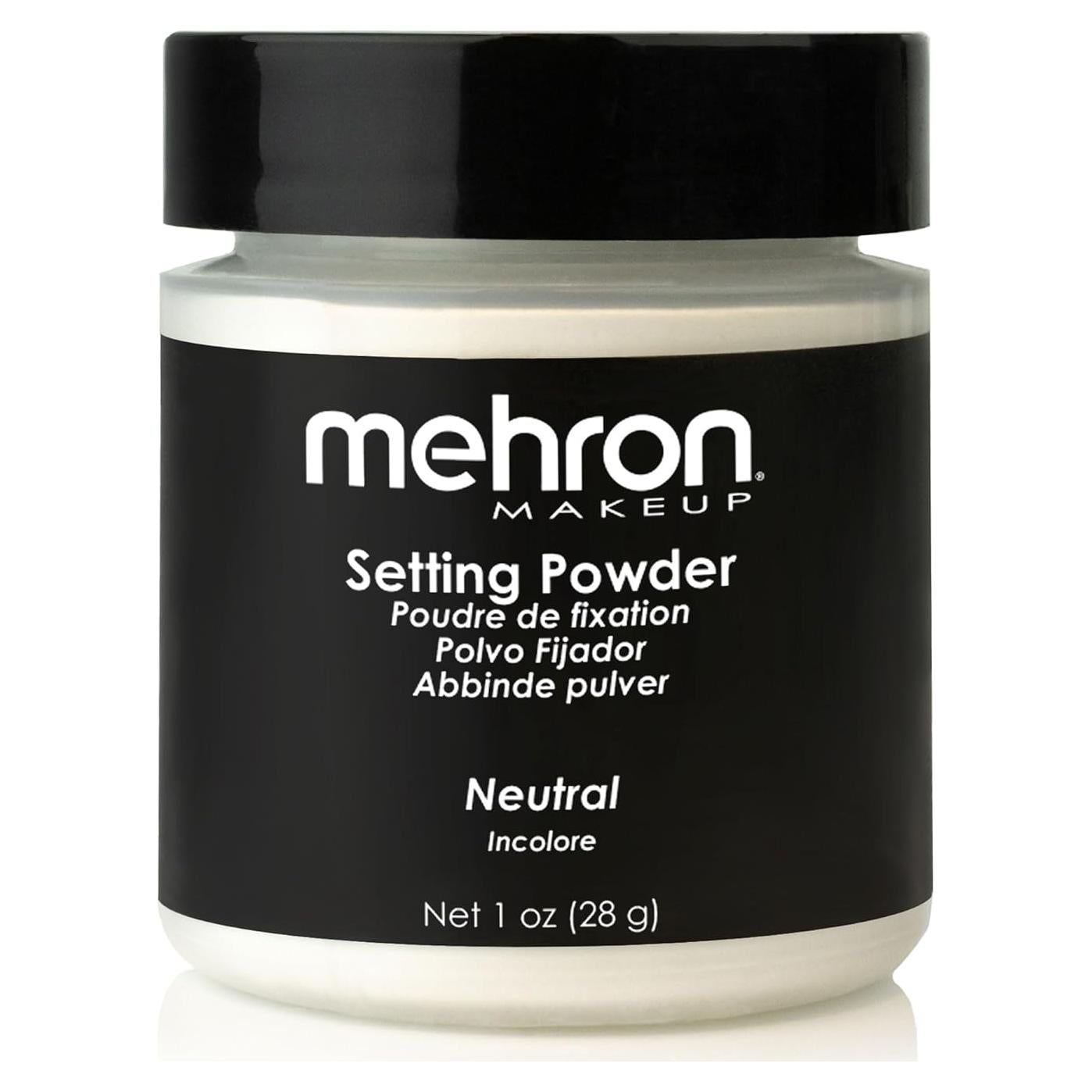 Polvo Fijador Profesional Mehron 28 g | Maquillaje Halloween