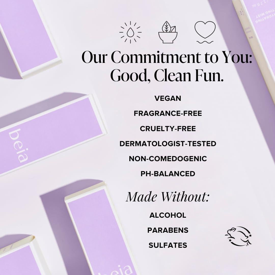 Beia Spray Fijador Hidratante 14.79 ml - Ácido Hialurónico