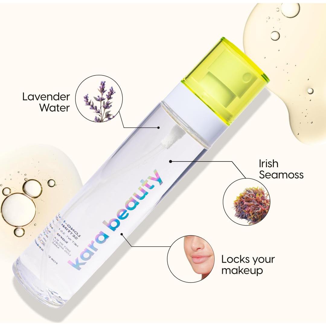 Spray Fijador de Maquillaje Kara Beauty 30ml - Hidratante
