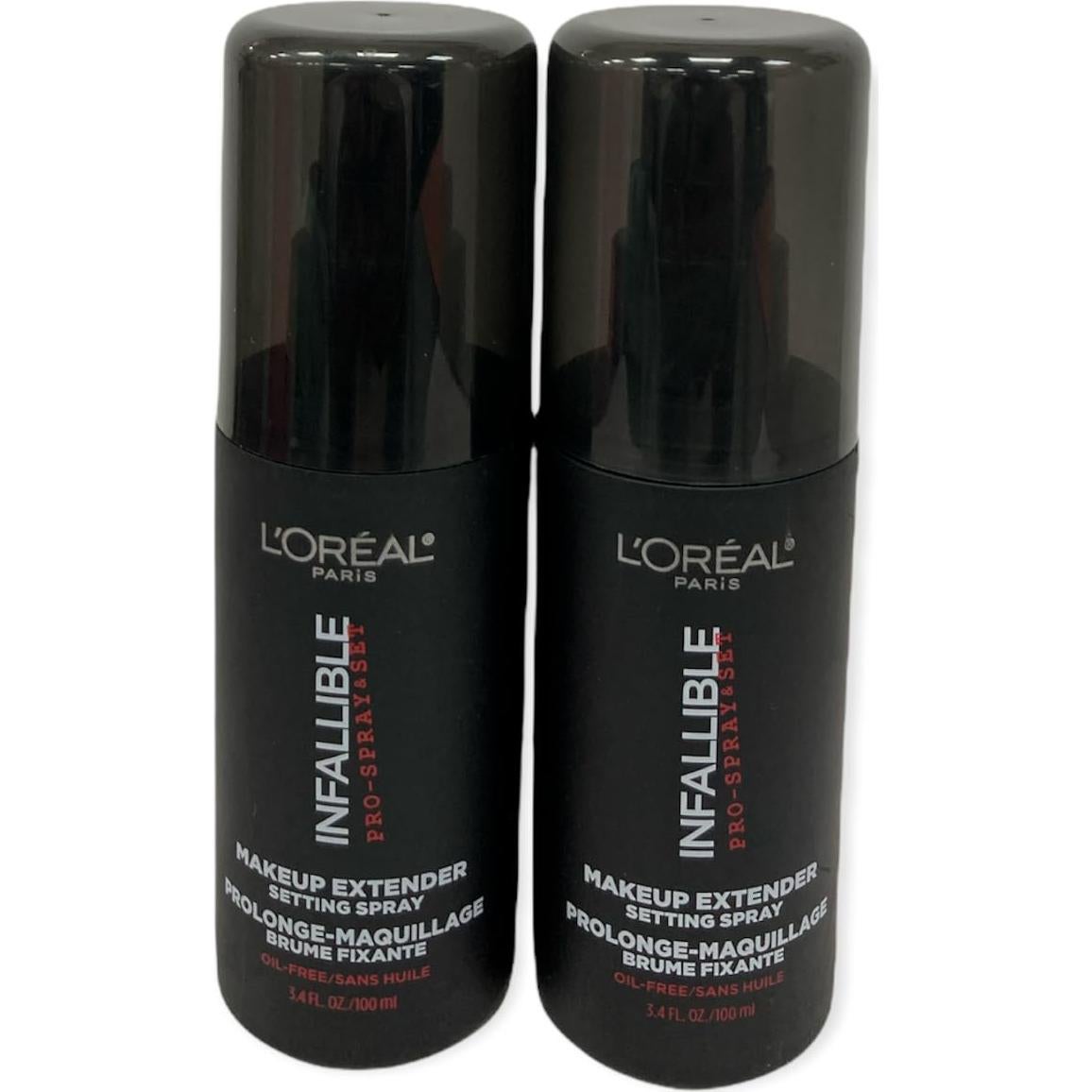 Spray Fijador de Maquillaje L'Oreal Paris Infallible 2x100ml