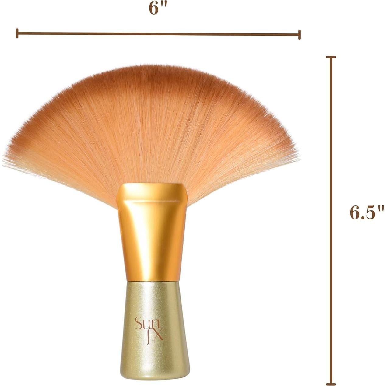 Brocha de Ventilador Profesional SunFX para Polvo Finalizador
