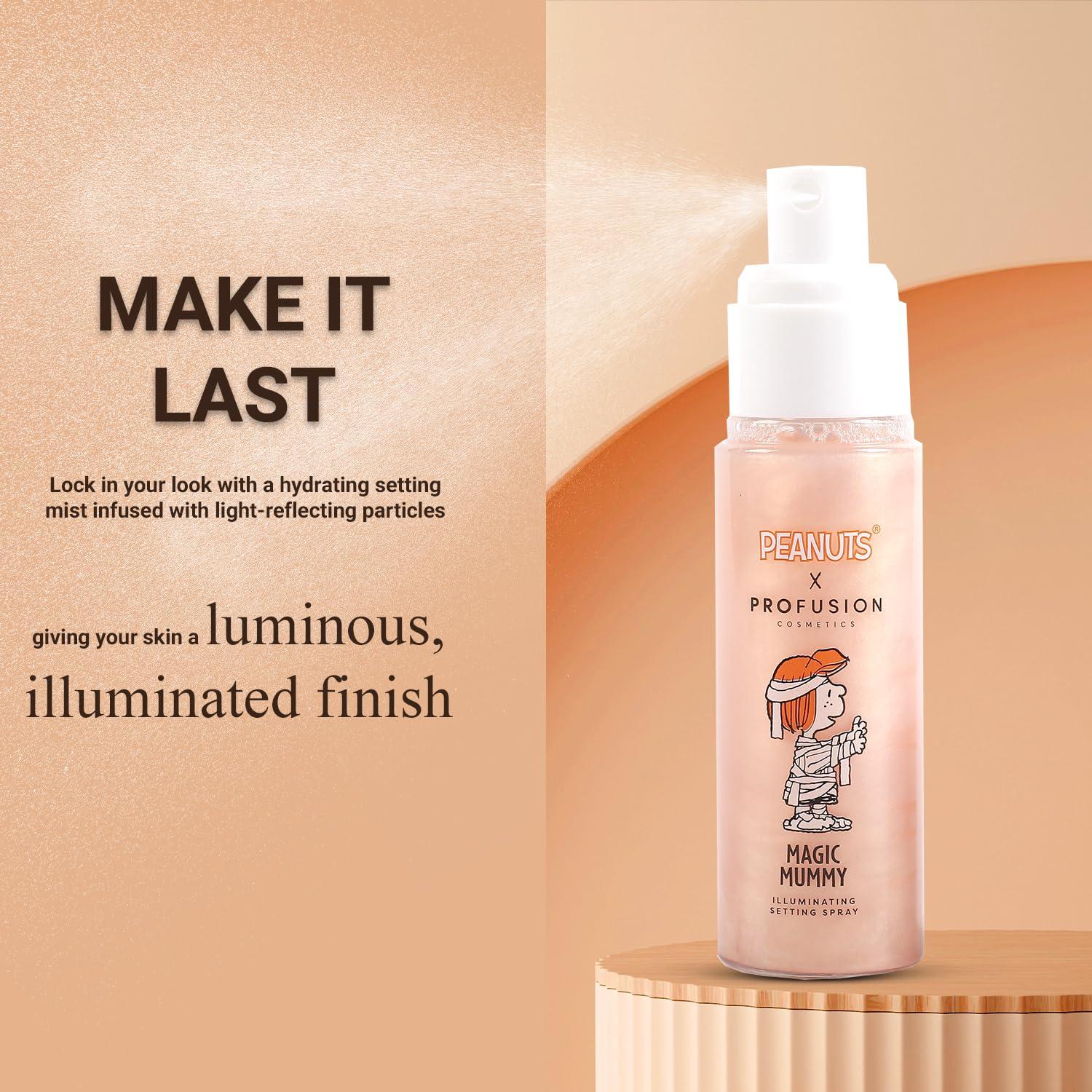 Profusion Cosmetics Magic Mummy Primer y Spray Fijador 235g