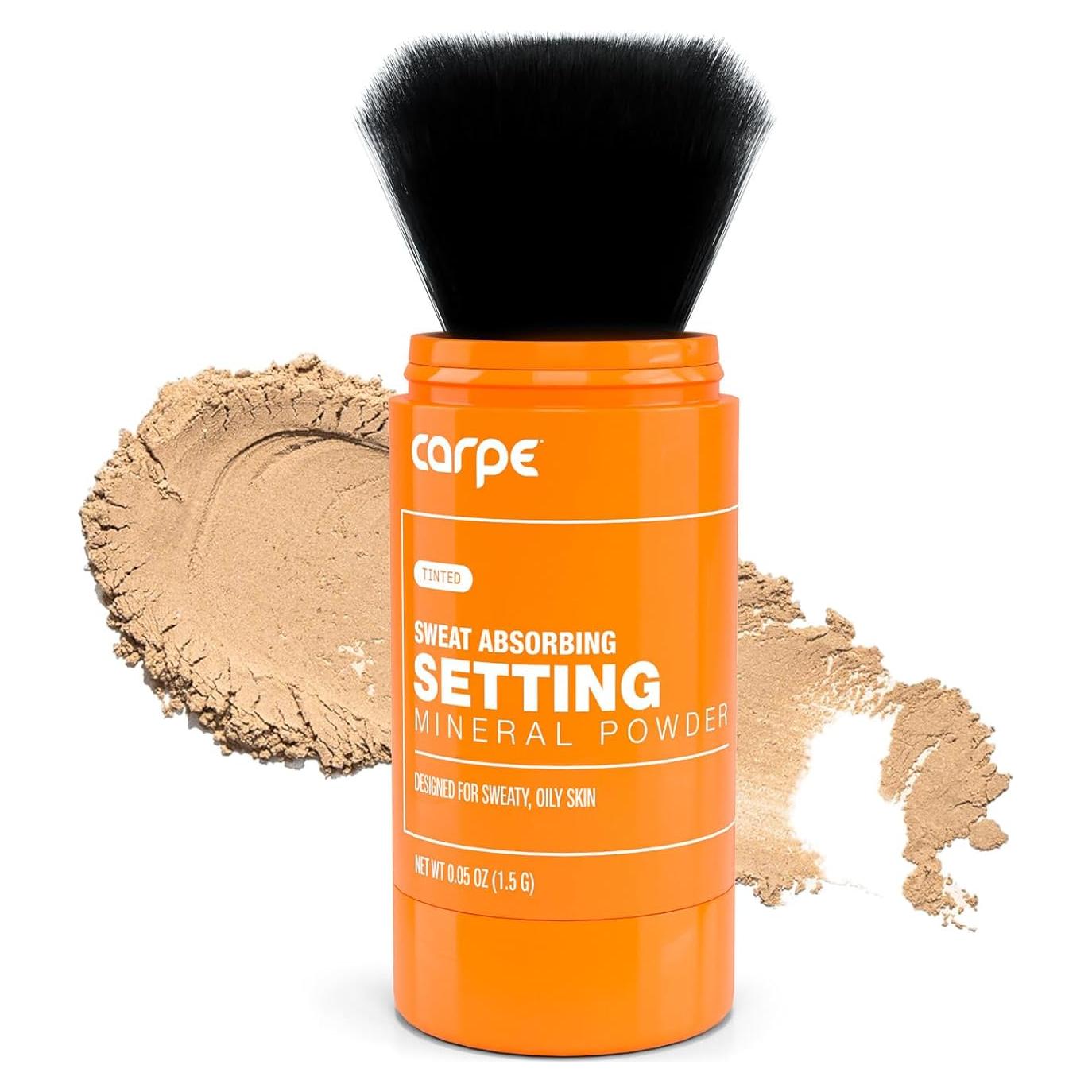 Polvo Mineral Translúcido Carpe 60g - Fijador Mate para Piel Grasa