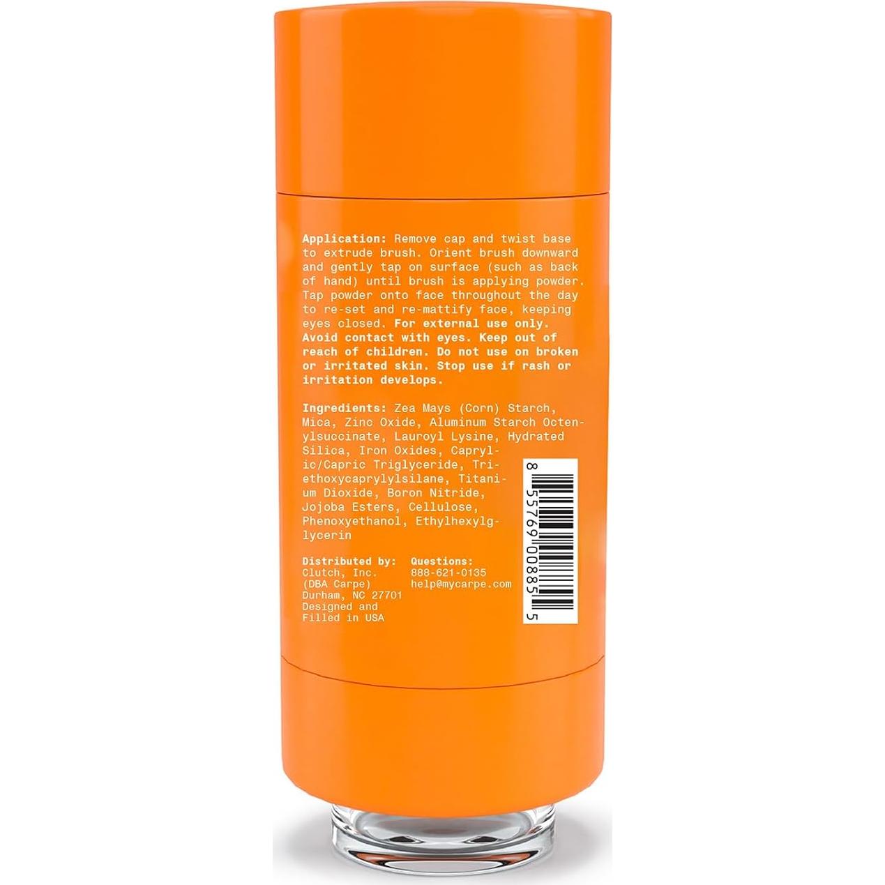 Polvo Mineral Translúcido Carpe 60g - Fijador Mate para Piel Grasa