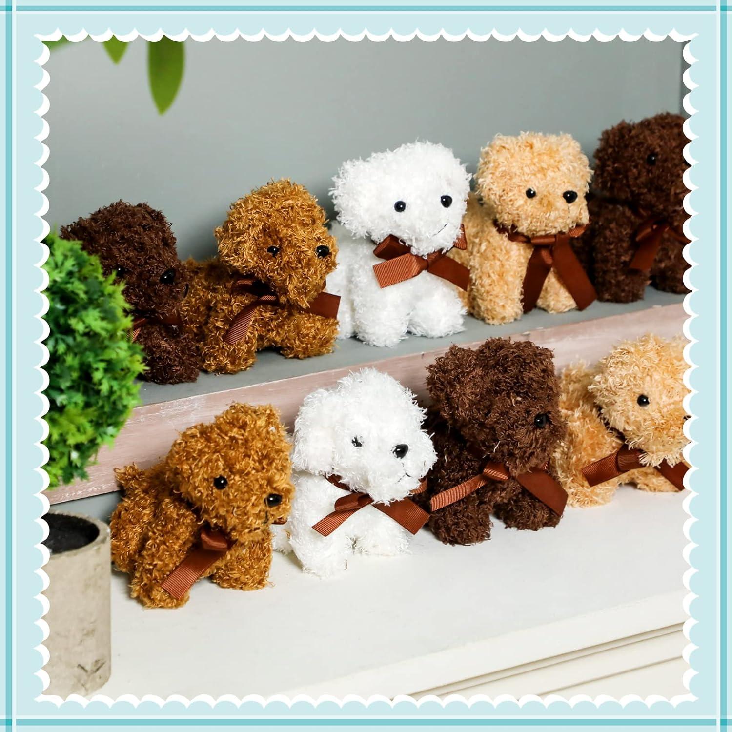 Conjunto 80 Perros de Peluche Liliful 12.7 cm Colores Variados