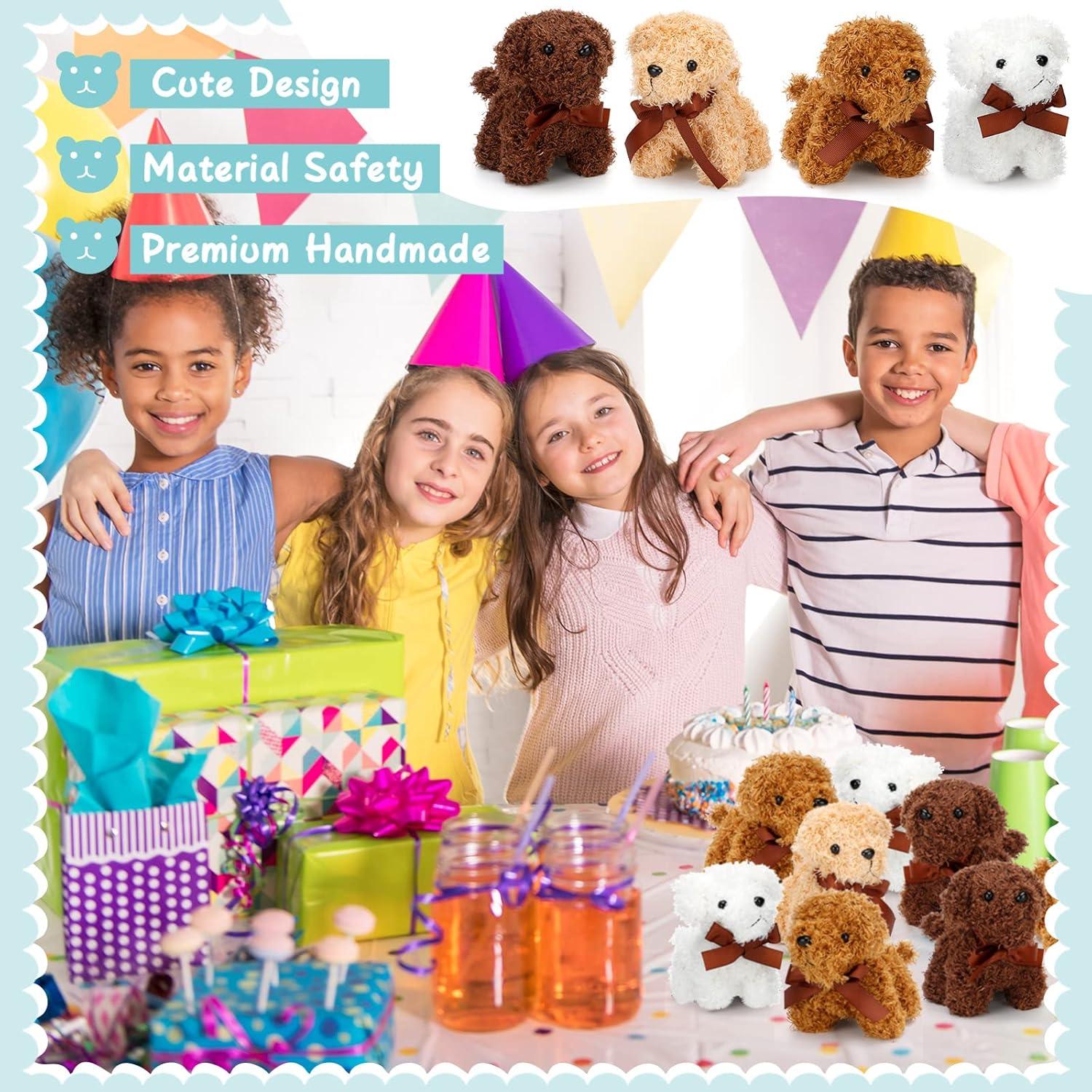 Conjunto 80 Perros de Peluche Liliful 12.7 cm Colores Variados