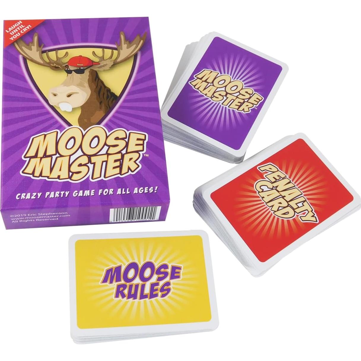 Juego de Cartas Moose Master - Risas y Diversión - 3 a 10 Jugadores