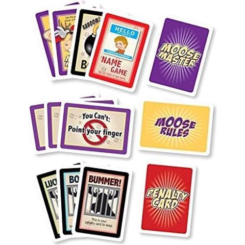 Juego de Cartas Moose Master - Risas y Diversión - 3 a 10 Jugadores