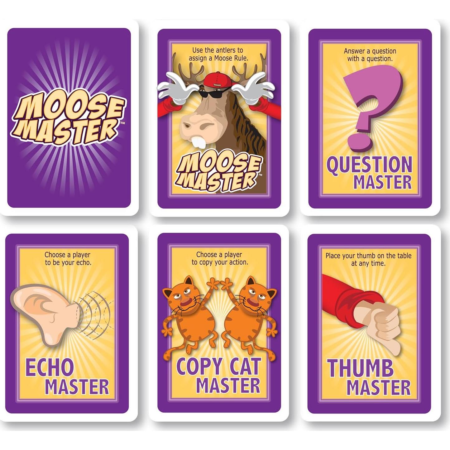 Juego de Cartas Moose Master - Risas y Diversión - 3 a 10 Jugadores