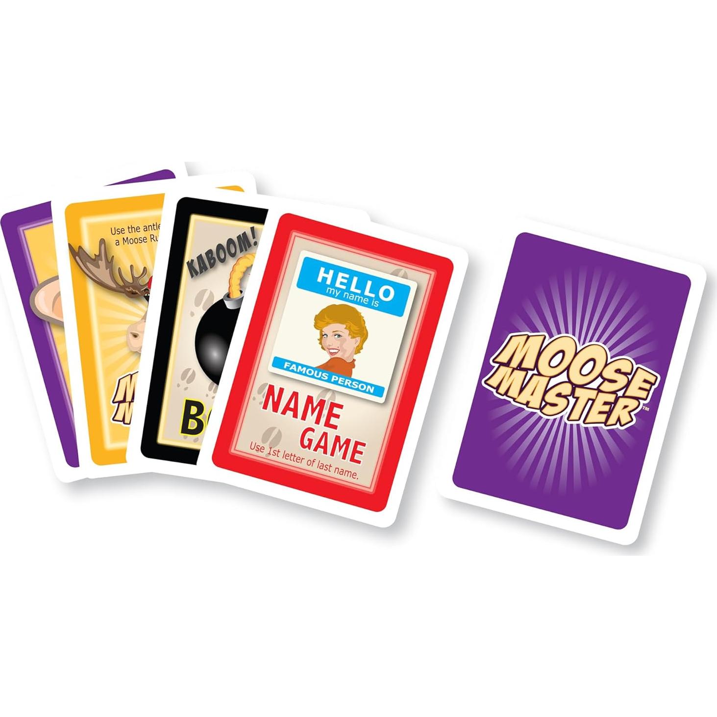 Juego de Cartas Moose Master - Risas y Diversión - 3 a 10 Jugadores