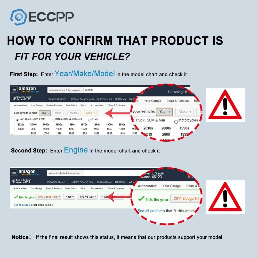 Kit de Cadena de Tiempo ECCPP 46 Enlaces para Chevrolet y GMC