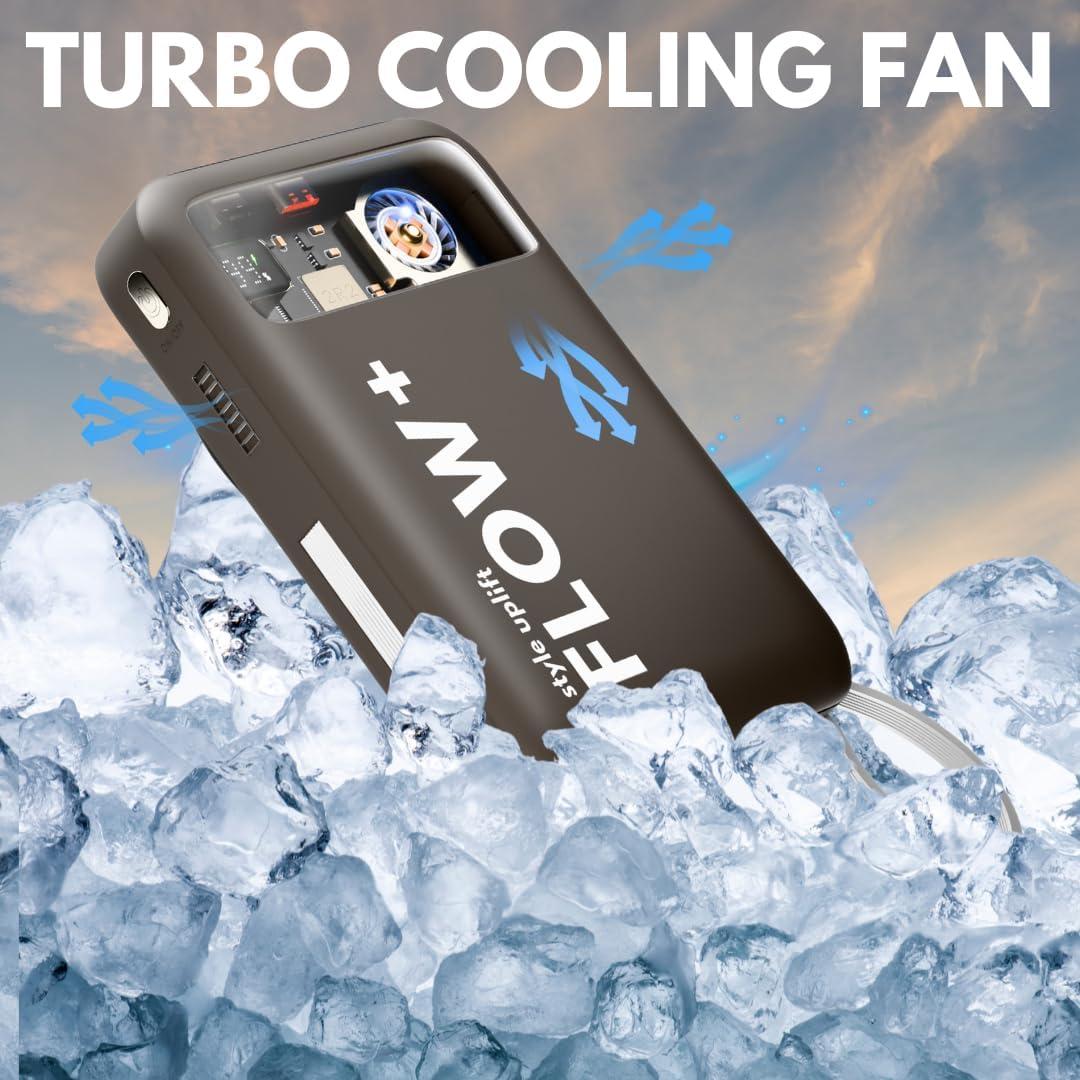 Batería Externa Magnética 10000mAh SU Flow+ Carga Rápida